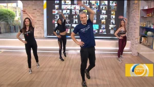 כושר בכיף: אברי גלעד באימון הבוקר היומי