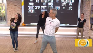 כושר בכיף: אברי גלעד באימון הבוקר היומי