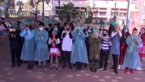 במקום גיבורי העל: ילדים רבים מתחפשים השנה לרופאים ורופאות