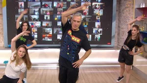 כושר בכיף: אברי גלעד באימון הבוקר היומי