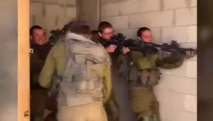 התרגיל של לוחמי פלוגת צנחנים החרדים - שהתנהל כולו ביידיש