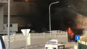 תיעוד: בלוני גז התפוצצו בבניין בצפת - אין נפגעים