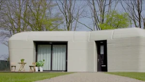 הצצה לבית הראשון באירופה שהודפס בתלת מימד