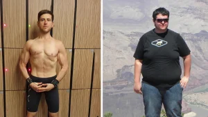 המהפך הגדול של צביקה: הוריד למעלה מ-70 ק"ג ממשקלו