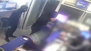 לעיני המצלמות: שוד מזויין בחנות טוטו בשפרעם