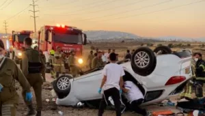 הקטל בכבישים: 3 הרוגים ופצועה קשה בתאונת דרכים בשומרון