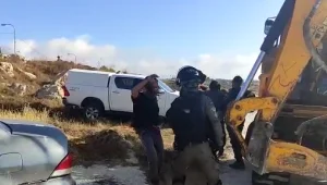 פונה המאחז "עוז ציון": 7 נעצרו ועוכבו בחשד לתקיפת שוטרים