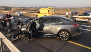 תאונת דרכים קטלנית בצפון: תינוק כבן שנה וגבר בן 36 נהרגו