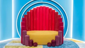 רנבי - בדים וחיפויים בחדר האח הגדול