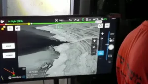 אחרי שעות ארוכות: 2 צעירים שנסחפו בים המלח חולצו בסיוע רחפן