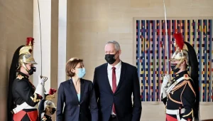 גנץ לשרת ההגנה הצרפתית: הטלפון של מקרון לא נפרץ בידי NSO