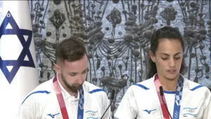 הנשיא ורה"מ קיבלו את המשלחת האולימפית ובהם הזוכים ב-4 מדליות