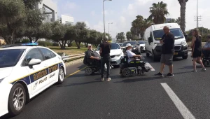 בעקבות מחאת הנכים: נחסם מחלף הסירה ביציאה מהרצליה
