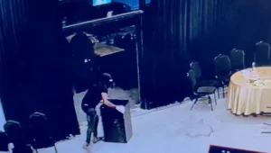 תיעוד: רעולי פנים ניסו לשדוד חתונה באיומי נשק חם בטייבה