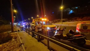 הקטל בכבישים: רוכב אופנוע כבן 20 נהרג בתאונה עצמית בכביש 1
