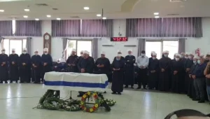 מאות השתתפו בהלווייתו של מתנדב המשטרה שנדרס למוות בנהריה