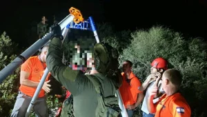 חייל צה"ל נפל לבור בעומק 20 מטר במהלך אימון - וחולץ