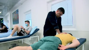 המטפל הלאומי - פוליטיקאים וספורטאים: הפיזיותרפיסט של המדינה