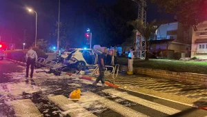 פיצוץ רכב בלב נהריה: 2 מקורבים לעבריין בכיר נפצעו קשה