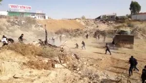 קטטה המונית ביישוב חורה בעקבות סכסוך על קרקעות • תיעוד