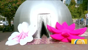 כיפת הקולנוע הניידת שמאפשרת צפייה בסרט ב-360 מעלות