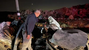 התאונה בשומרון: הרכב הפלסטיני שהורד לפירוק - ביצע פרסה בקו הפרדה