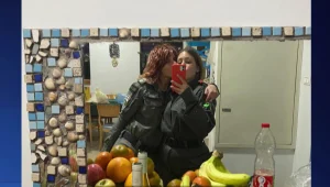 המפקדת הבכירה במשמר הגבול ביום שבו גייסה את בתה - למג"ב