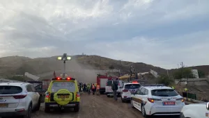 עשרות נלכדו וחולצו במנהרה באתר בנייה בצפון