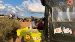 אשדוד: בן 21 במצב אנוש לאחר תאונה בין אופנוע שטח לטרקטורון