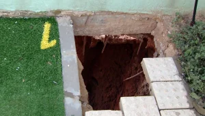 הוד השרון: בולען נפער בגן ילדים