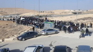 חודשו ההפגנות בנגב: פצועים ויידוי אבנים בכביש 31 שנחסם לתנועה