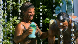 דודו וג'קי מנצחים במשימת הבוץ - וזוכים למקלחת מפנקת