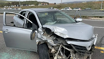 הרוג ו-3 פצועים בתאונת דרכים בין מספר כלי רכב בכביש 6