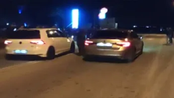 סכנה בדרך לים המלח: פלסטינים עורכים מרוצי מכוניות שמסכנים את הנופשים