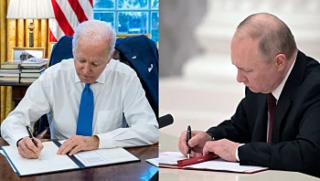 פוטין הורה לשלוח "אוכפי שלום" לאזורים הבדלניים; זלנסקי: "גבולותינו יישארו כפי שהם"