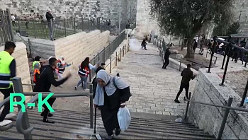 אביה של בת ה-11 שנפגעה מרימון הלם בשער שכם: "השוטרים צריכים לשמור על הילדים"