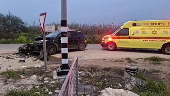 תאונת דרכים בצפון: רוכב אופנוע נהרג, שניים נוספים נפצעו