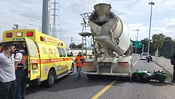 הקטל בכבישים: הרוג ופצוע בינוני בתאונת דרכים בתל אביב