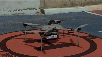 משלוחי תרופות - היום נערך ניסוי ראשון מסוגו של משלוח תרופות מוטס