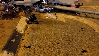 הקטל בכבישים: גבר כבן 30 נהרג בהתהפכות רכב ליד צומת ביל"ו