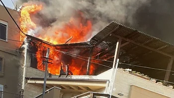 שריפה פרצה בבניין בגליל: נקבע מותו של גבר בן 66