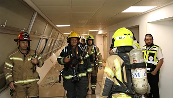 בגלל בדל סיגריה: שני נפגעים קשה וקל בשריפה בביה"ח שיבא