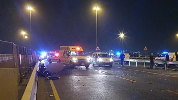 הקטל בכבישים: רוכב אופנוע בן 40 נהרג בתאונה בלב השרון