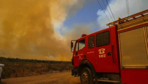 נפגעים משאיפת עשן בשריפה בירושלים, בניינים ובית ספר פונו