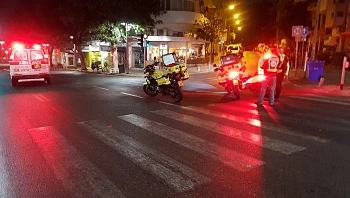 בן 18 נפצע קשה בתאונת קורקינט בתל אביב