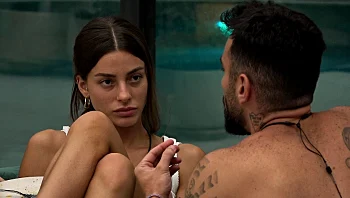 "אתה נורא רגיש, אני פחות רגישה ממך": דיאן מרגיעה את נתנאל