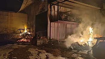 מכת הפרוטקשן בצפון: מבנה חקלאי וטרקטורים נשרפו בגליל
