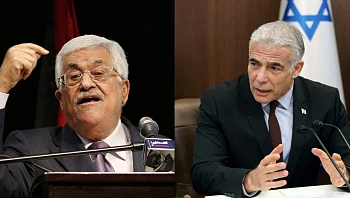 לפיד שוחח עם אבו מאזן: "דיברו על הצורך להבטיח שקט ורגיעה"