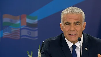 לפיד בפורום ה-I2U2: "כל מדינה מביאה את החוזקות שלה לברית"