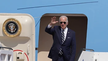 תם הביקור החגיגי: הנשיא ביידן נחת בסעודיה